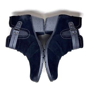 Earth Origins Womens Odel Black Ankle Boots Size 8M